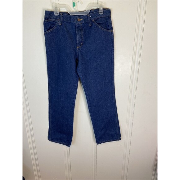 MENS RED KAP BLUE DENIM JEANS 31 x 30 PD54PW3 100 % COTTON (ZIPPER CLOSURE) - Picture 14 of 16